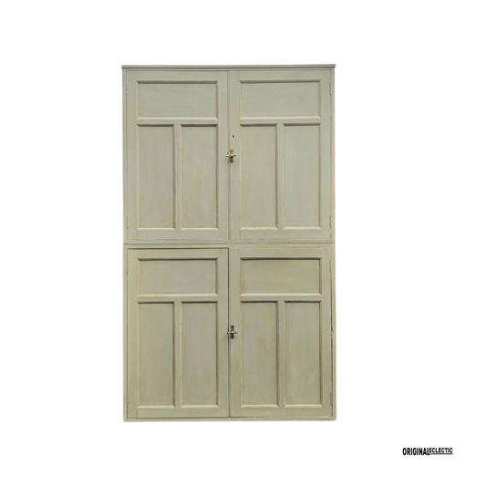 Large antique pine housekeepers estate Cupboard