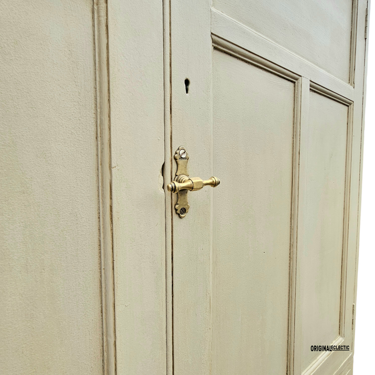 Large antique pine housekeepers estate Cupboard