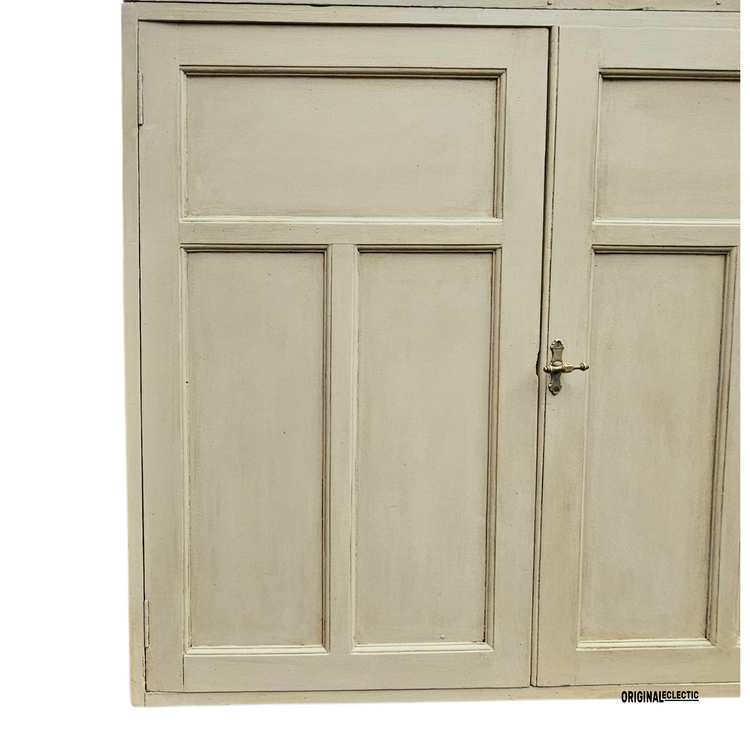 Large antique pine housekeepers estate Cupboard