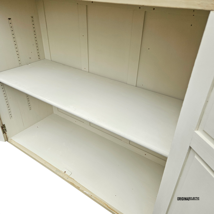 Large antique pine housekeepers estate Cupboard