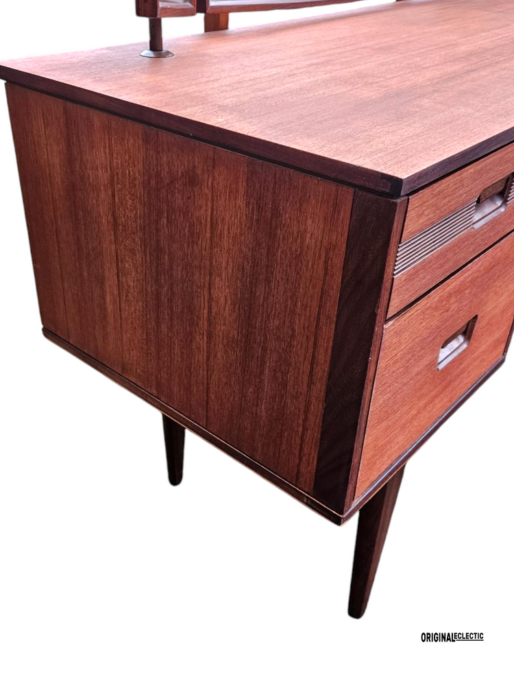 Butilux Mid Century Teak Dressing Table Danish 1960s