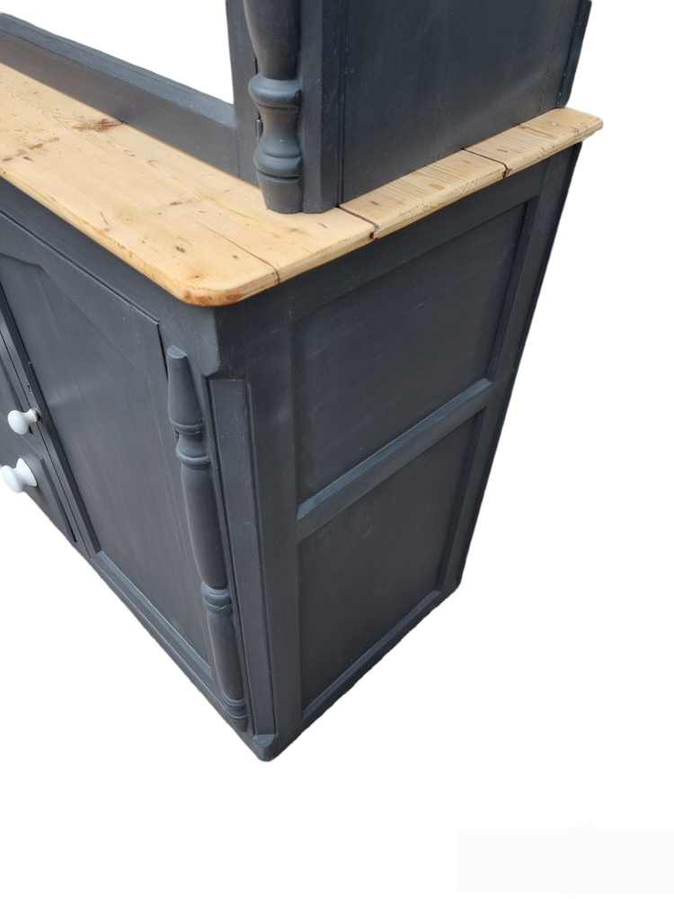 Victorian Pine West Country glazed dresser