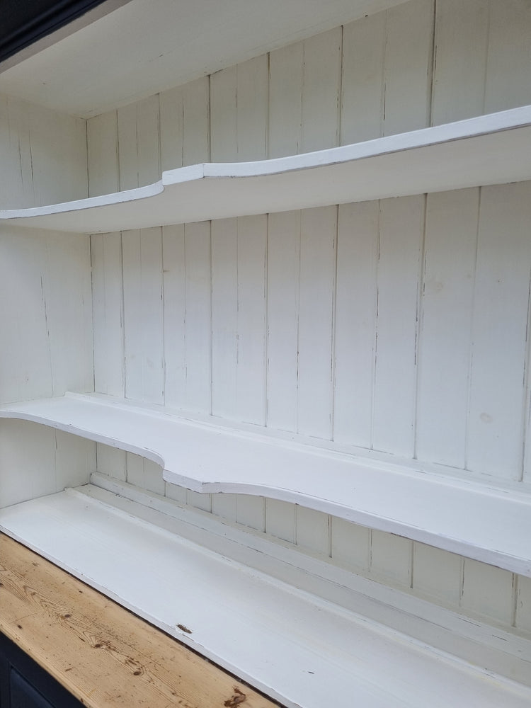 Victorian Pine West Country glazed dresser