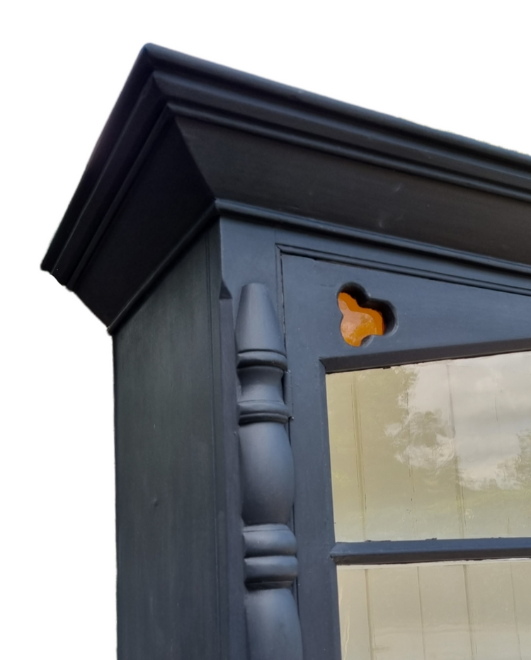 Victorian Pine West Country glazed dresser