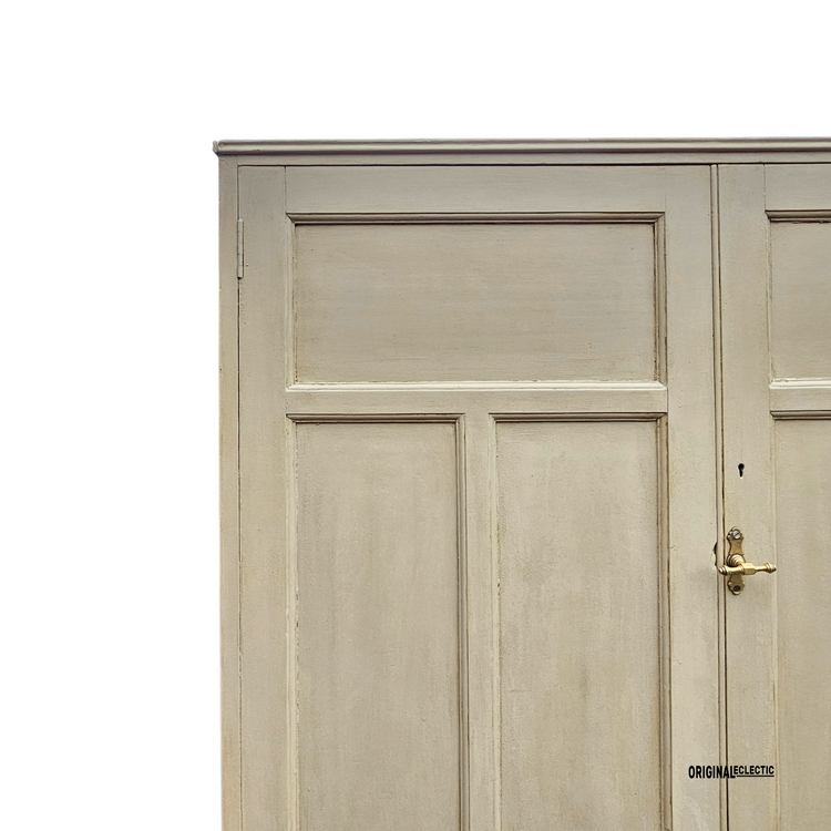 Large antique pine housekeepers estate Cupboard