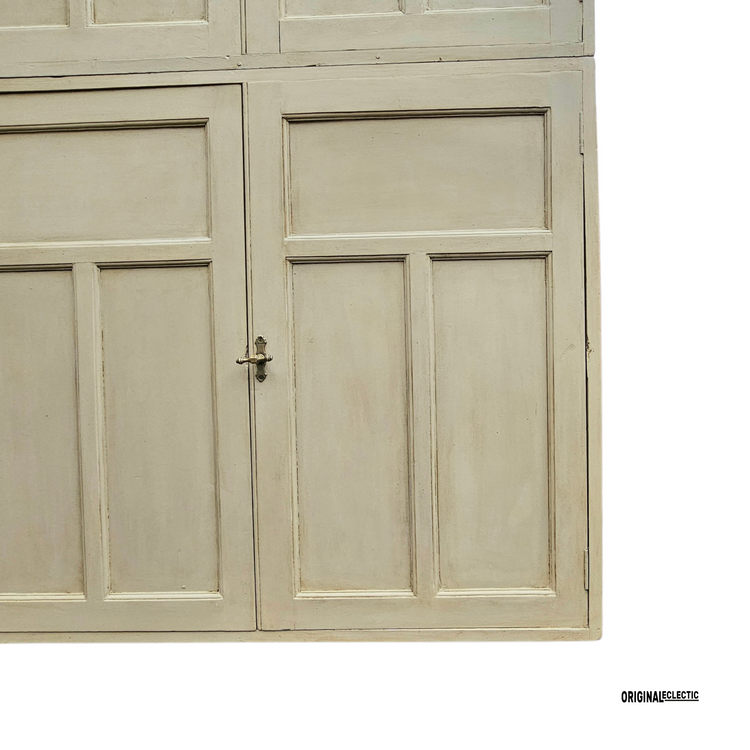 Large antique pine housekeepers estate Cupboard