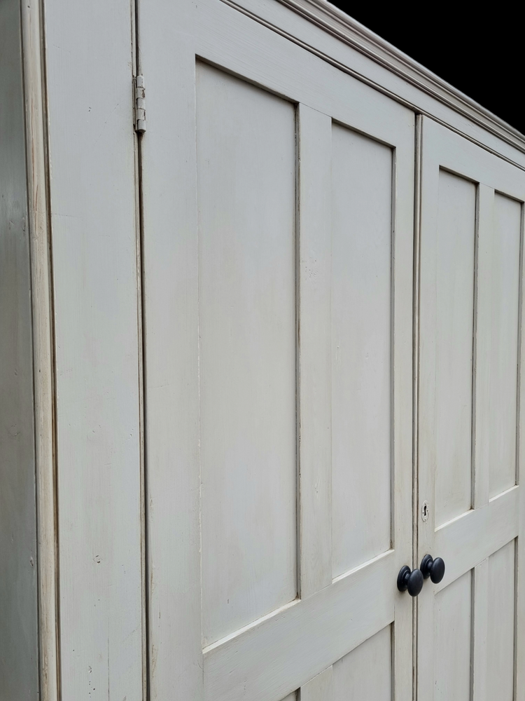 Huge Victorian estate housekeepers cupboard pine rustic