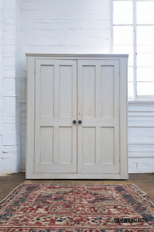 Huge Victorian estate housekeepers cupboard pine rustic